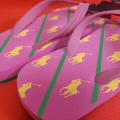 RALPHLAUREN / サンダル 23・24.0cm PINKの画像