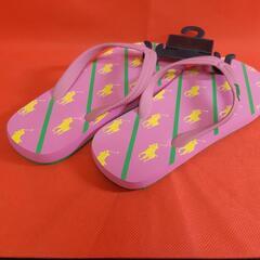 RALPHLAUREN / サンダル 23・24.0cm PINKの画像