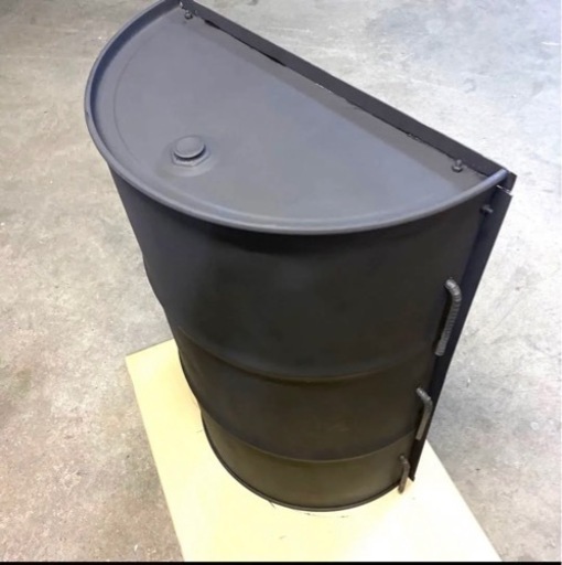ドラム缶コンロ　バーベキュー