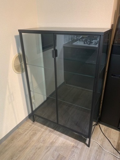 IKEA RUDSTA ルードスタ　ガラス棚