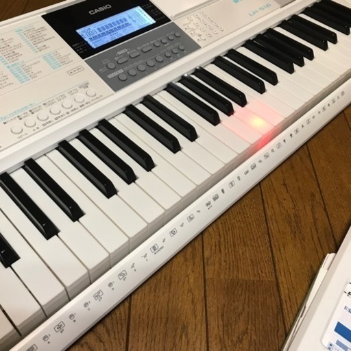 カシオ 光ナビゲーション デジタルキーボード 電子ピアノ LK-516 美品