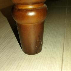 無料　デニム2人掛けソファーの画像