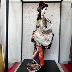 博多人形　日本舞踊　女性の画像