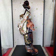 博多人形　日本舞踊　女性の画像