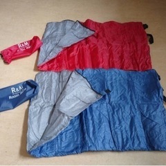 新品・【未使用】寝袋 R&M Produced by Room Mate x2セットの画像