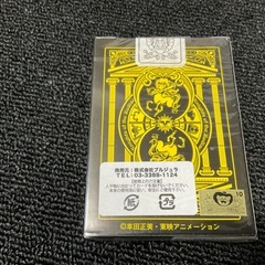 聖闘士星矢　トランプ　セイントセイヤ　ブルジュラ　バイシクルトランプ　絶版品の画像