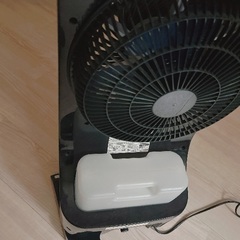 扇風機　ミスト扇風機　山善の画像