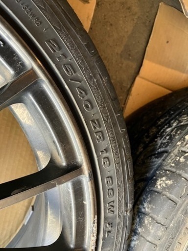 weds sports 215/40 ZR18 