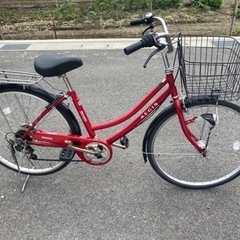 ママチャリ　26インチ 変速機付き