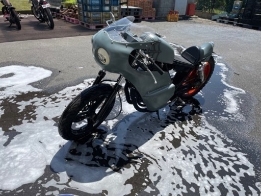 GB250 クラブマン 4型 カフェ チョッパー