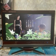 決まりました。液晶カラーテレビ 26型 BluRay一体型