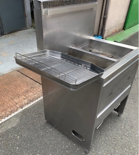 【動確済み】tanico 都市ガス 業務用 ガス 二槽式 フライヤー TGFL 揚げ物 ガスフライヤー 店舗用品 厨房機材 大阪 タニコー 13A 飲食 大阪