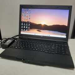 【取引中です】NEC　VersaPro　15インチ　SSD＋HD...
