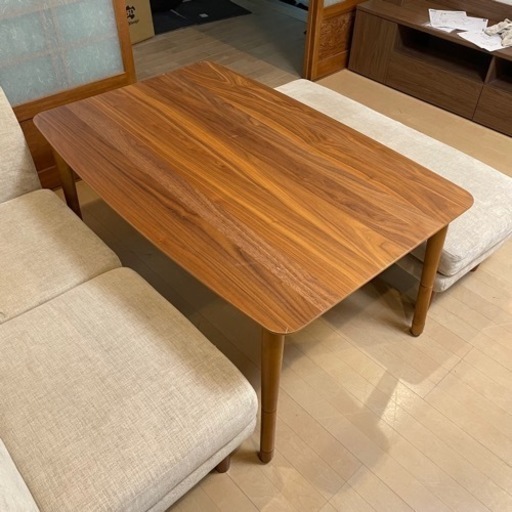 【美品‼️】コスパクリエーション 120cm幅ダイニングこたつセット 4~5人掛けテーブル ソファ