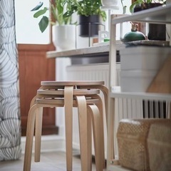 IKEA スツール, 2脚　 5000円→2700円　KYRRE シルレの画像
