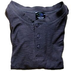 ＴＨＩＲＤ　ＲＯＷヘンリーネックＴシャツの画像