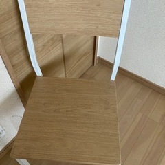 ダイニングテーブル×椅子2脚セットの画像