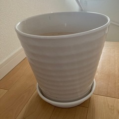 陶器の植木鉢　受け皿