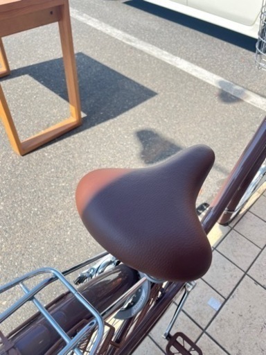 ☆557　ウェルビー　シティサイクル（茶色）26インチ【リサイクルマート鹿児島宇宿店】