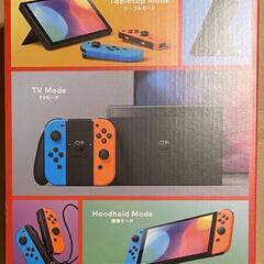 新品未使用品 Nintendo Switch（有機ELモデル） Joy-Con(L) ネオンブルー/(R) ネオンレッド