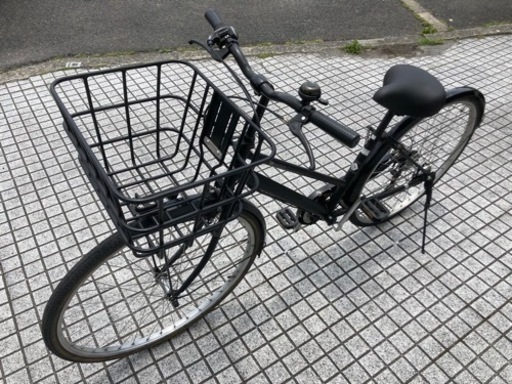 【27インチ自転車】6段変速　LEDダイナモライト使用　リヤタイヤ、サドル新品❗️若林自転車　唐崎店　SALE中❗️