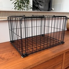 ワイヤーバスケット黒　