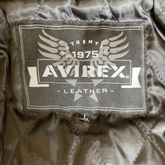 最終値下げAVIREX レザー ジャケット TOPGUNの画像