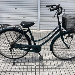 【26インチ自転車】変速なし　ファミリーサイクル　状態良❗️若林...