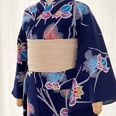 好きな布地で作る浴衣の画像