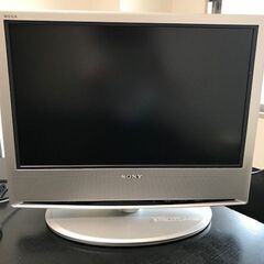 SONYの液晶デジタルテレビ　１９型