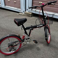 シマノ 折りたたみ自転車 BLACKBIRD(ブラックバード) シマノ6段変速