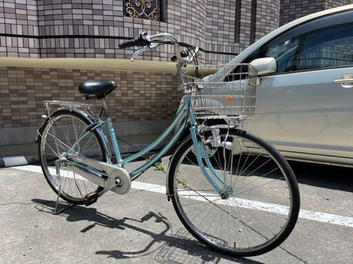 【メンテナンス済み：新品部品多数】☆　ブリヂストン　NOLKOG　ノルコグL　ブルー内装3段　☆