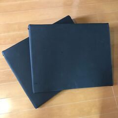 車中泊　シート段差解消マット2枚組の画像