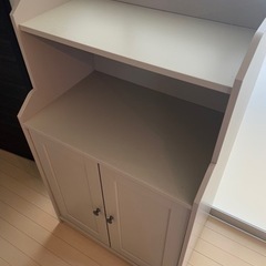 IKEA 食器棚　レンジ台の画像