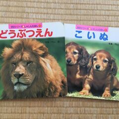 （東京・引き取り）しゃしんえほん⑥こいぬ、⑪どうぶつえんの2冊セット