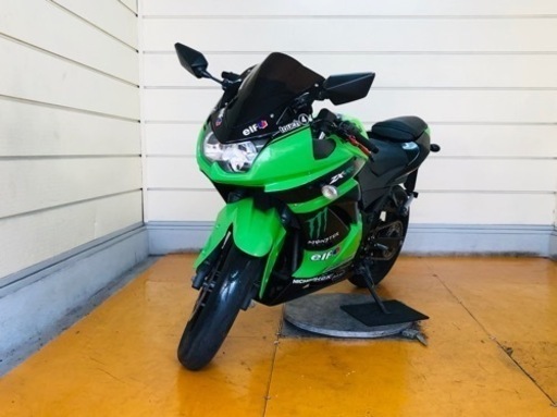 19850km ニンジャ250R カワサキ　EX250K 中型★ 始動動画あり