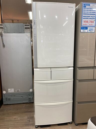 【6ヵ月保証】パナソニックの5ドア冷蔵庫が入荷しました。