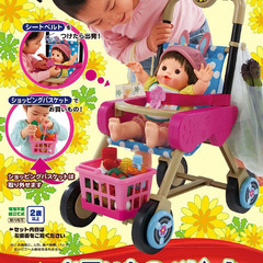 ぽぽちゃんちいぽぽちゃんお買いものベビーカー