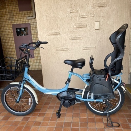電動アシスト自転車 ヤマハ PAS Babby un パウダーブルー | ヤマダ 