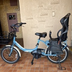 電動アシスト自転車 ヤマハ PAS Babby un パウダーブルー