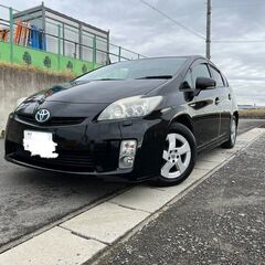 プリウス30　人気の黒　車検付