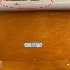 値下げ！学習机 国産 小学生対応 学校用机　デスク・チェア2点セットの画像