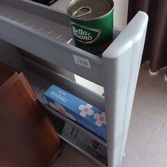 狭いところも有効に活用！隙間収納ラック（3段）の画像
