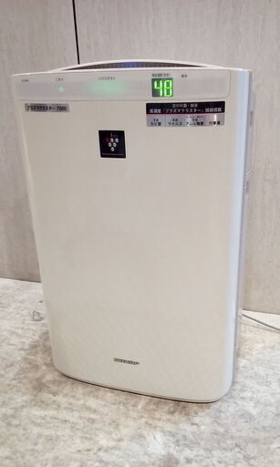 ★7654★SHARP　シャープ　加湿空気清浄機　KC-65E6-W　プラズマクラスター7000　加湿器　空気清浄機
