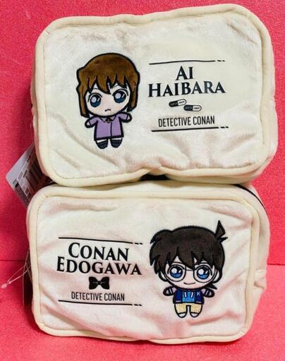 名探偵コナン スクエアポーチ2023 コナン あいちゃんセット 新品 未使用
