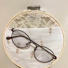 刺繍枠　インテリアの画像