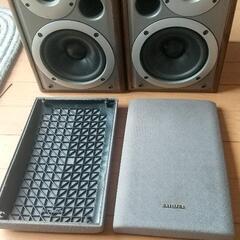 aiwa2wayﾊﾞｽﾚﾌｽﾋﾟｰｶｰ2ｹｾｯﾄの画像