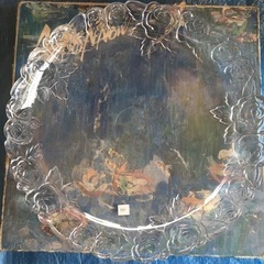 【むじんはんばい】直径約35cmのガラス皿の画像