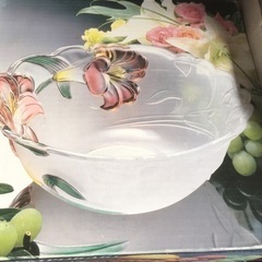 【むじんはんばい】大きなガラスボウルの画像