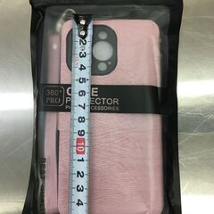 iPhone12 13 14 Pro 6.1インチ アイフォン スマホケース 手帳型 ピンク 未使用品 説明欄必読の画像